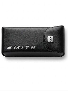 SMITH Black Leather Sunglasses Case